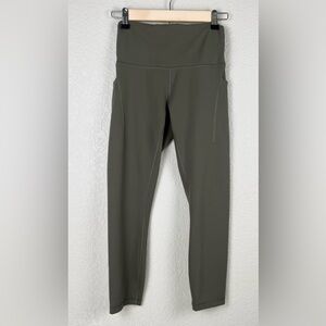 Lululemon Wunder Train High-Waisted Leggings with pockets